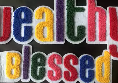 chenille embroidery patches