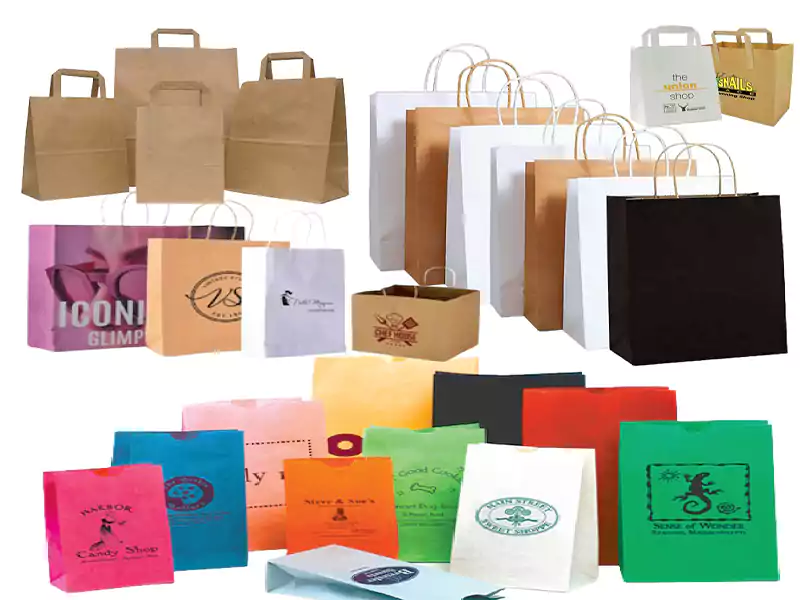 Premium Custom Made Paper Bags for Clothing Brands