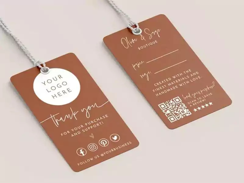 Custom Hang tag