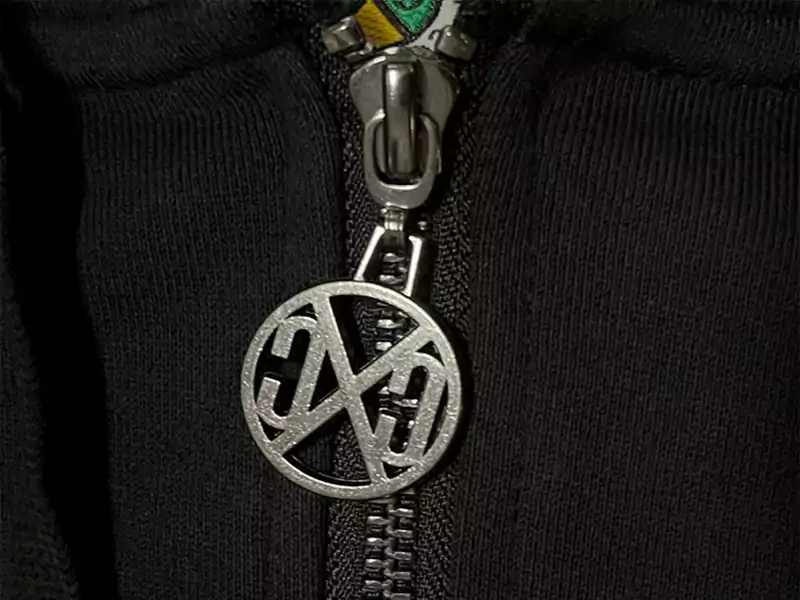 Custom Zipper pullers for clothing brands