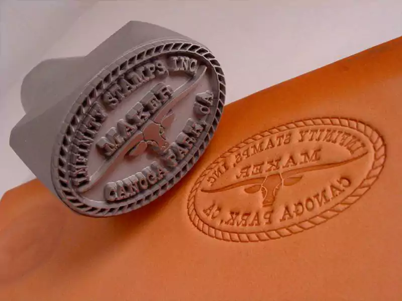 Custom leather tag, patch for clothes 3