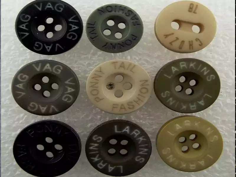 Custom made PVC coat, Jeans buttons 9