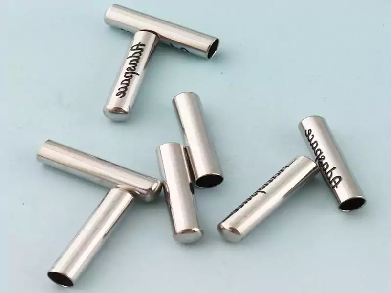 Custom metal drawstring tip for hoodie 10