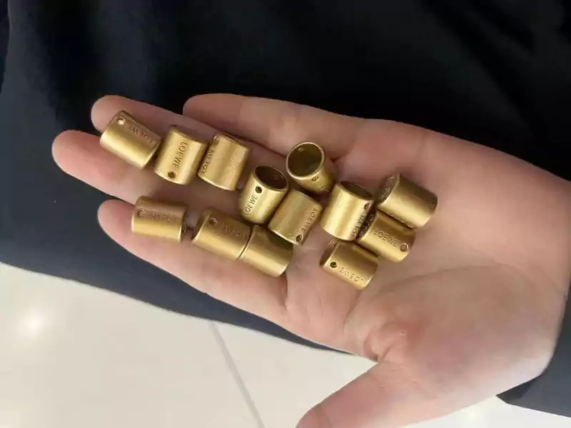 Custom metal drawstring tip for hoodie 13