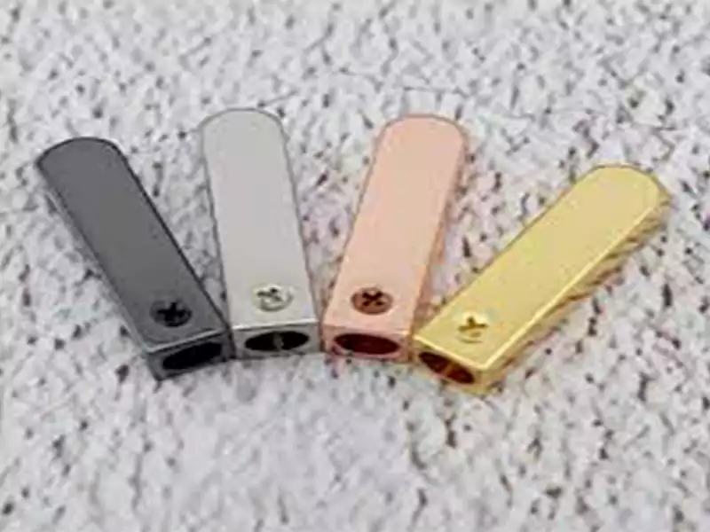 Custom metal drawstring tip for hoodie 2