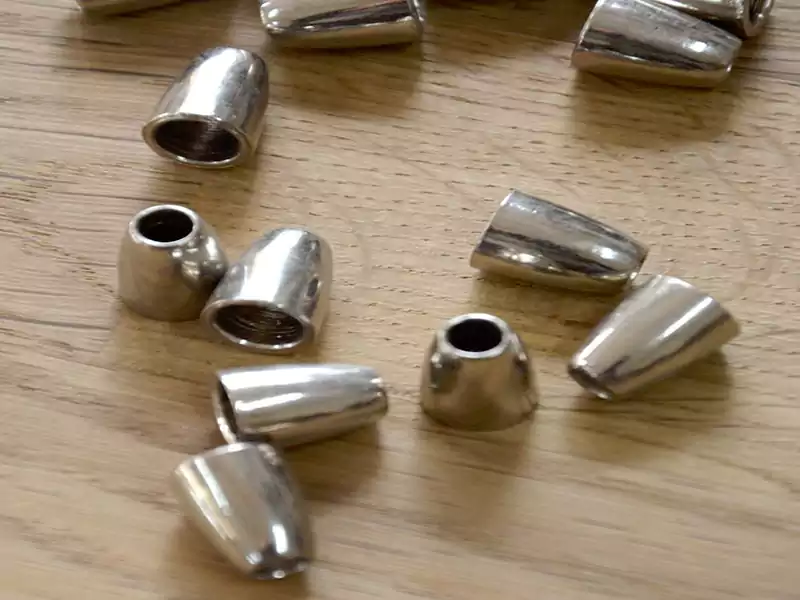 Custom metal drawstring tip for hoodie 8