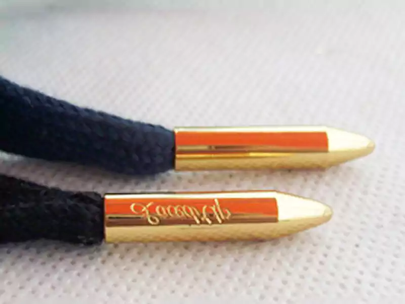 Custom metal drawstring tip for hoodie 9