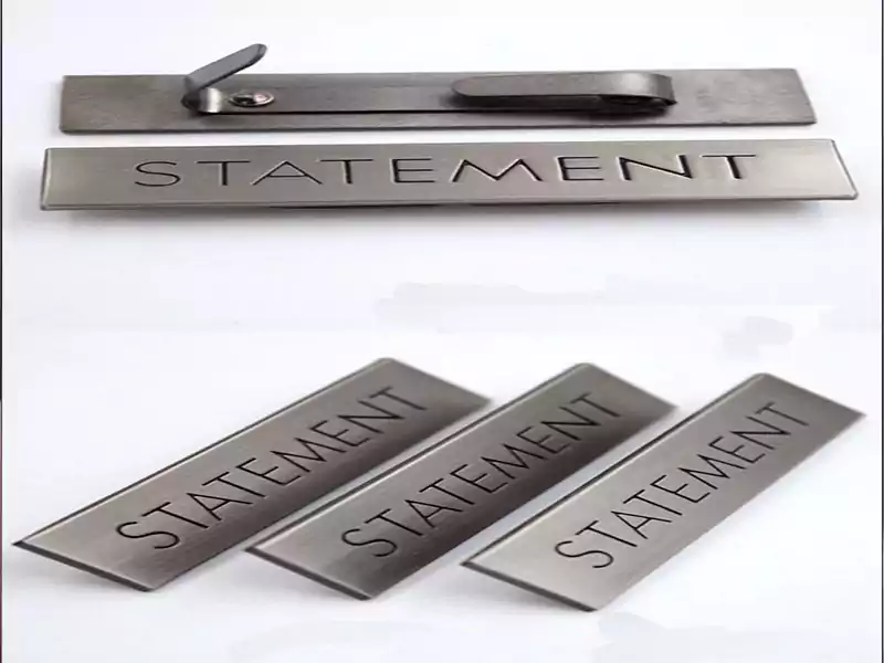 Custom metal tag for clothes 11