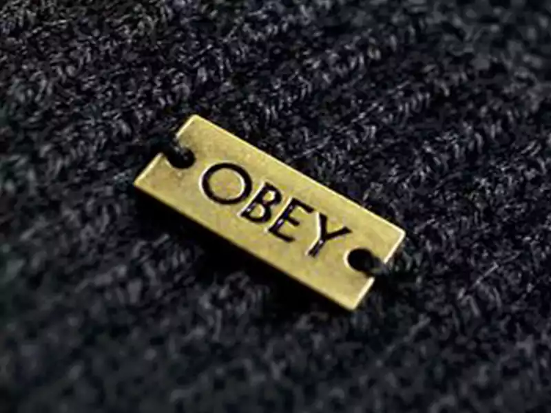 Custom metal tag for clothes 12
