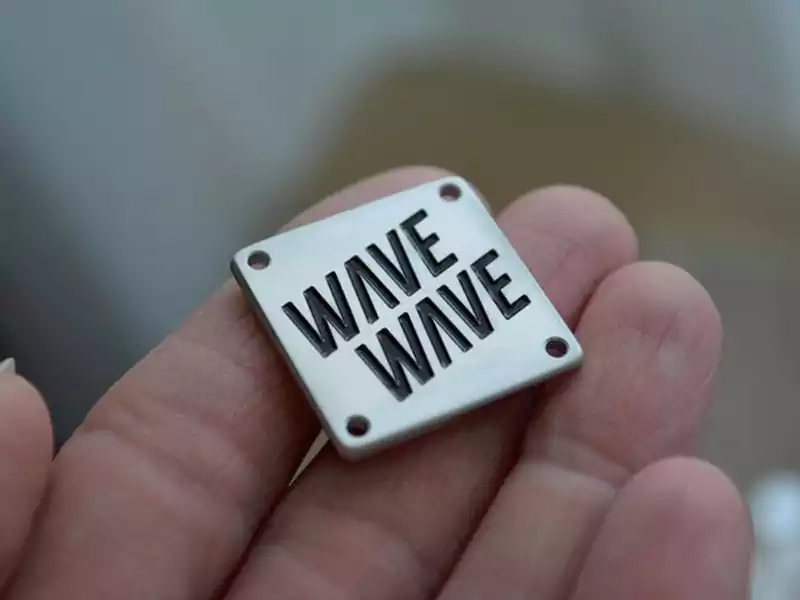Custom metal tag for clothes 8