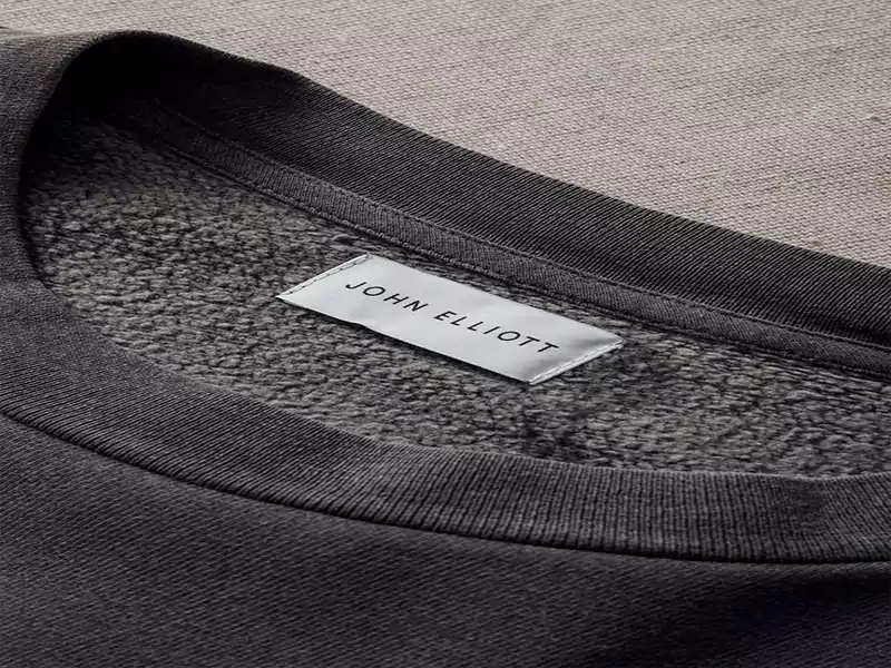 ..Custom neck label cloth