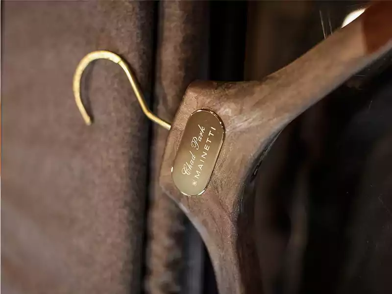 Custom wooden hanger for clothes 5