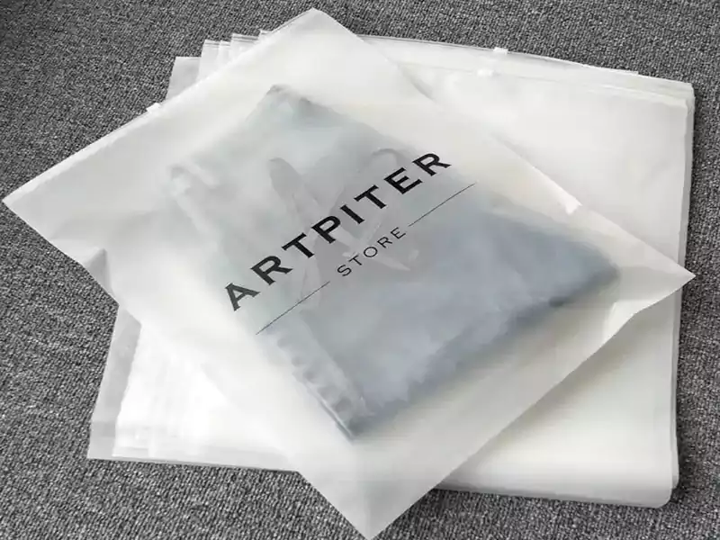 Custom zipper bag for custom clothes.......