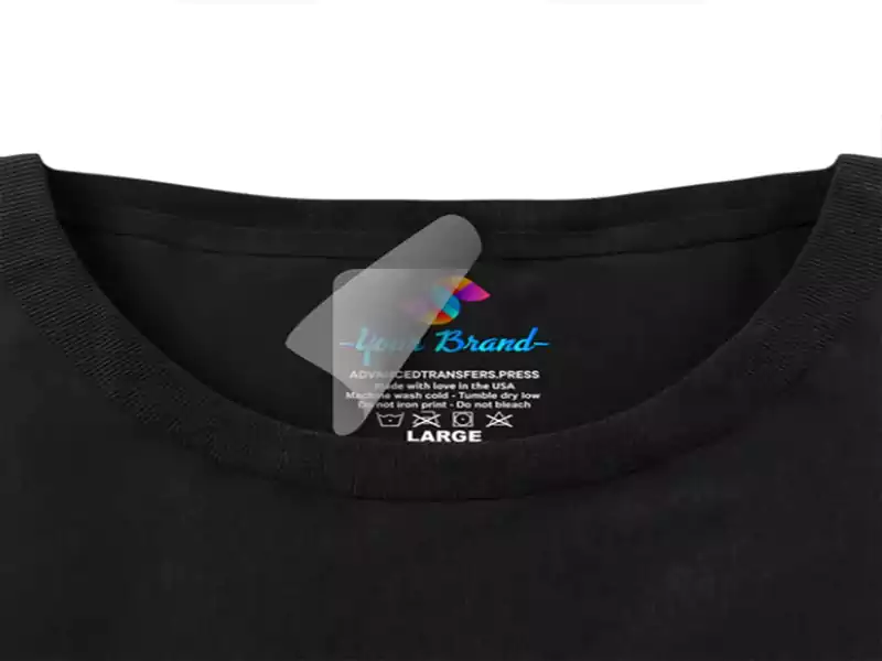 DTF Label tshirt