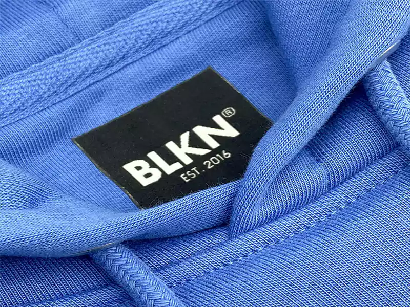 Hoodie Neck label custom