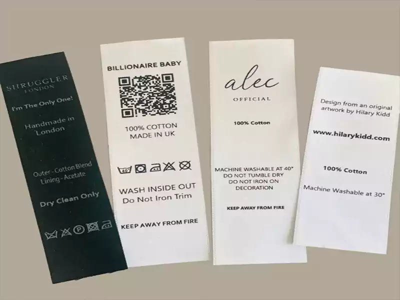 Satin Care label
