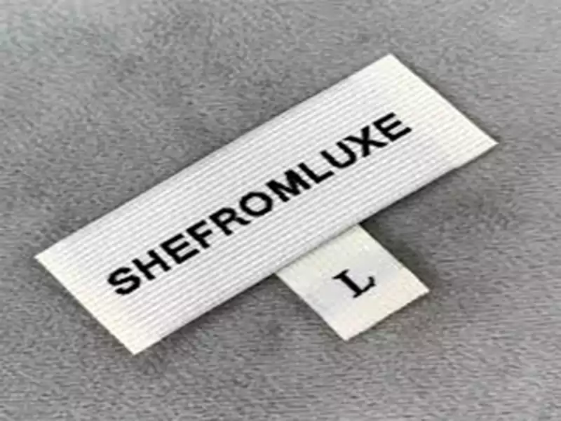 Size, neck label