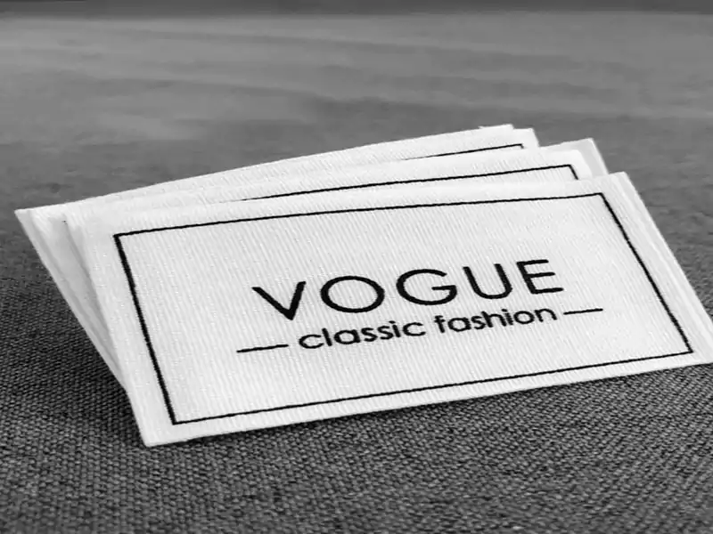 neck label cloth...
