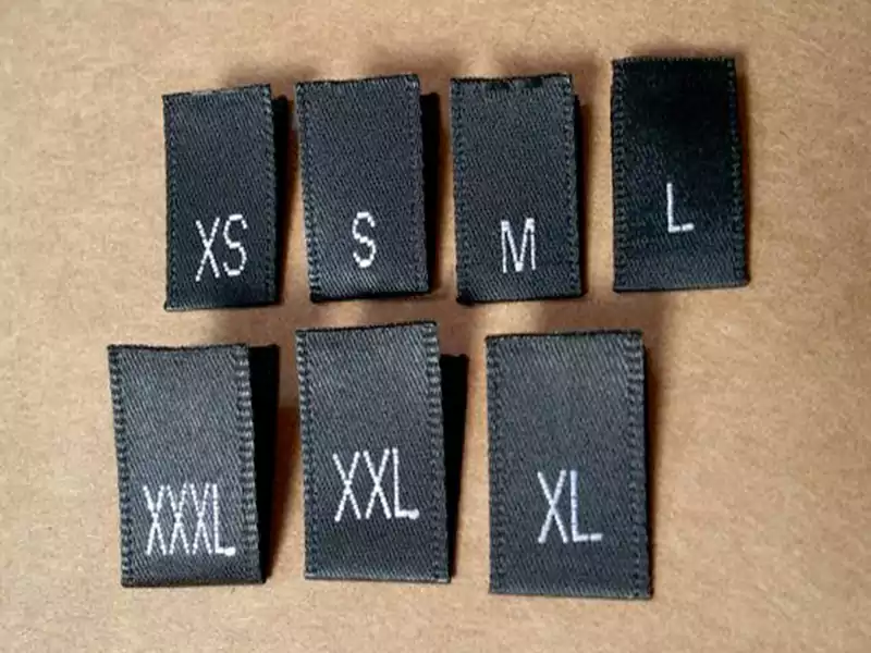 neck label cloth........